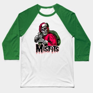 Misfits Santa Baseball T-Shirt
